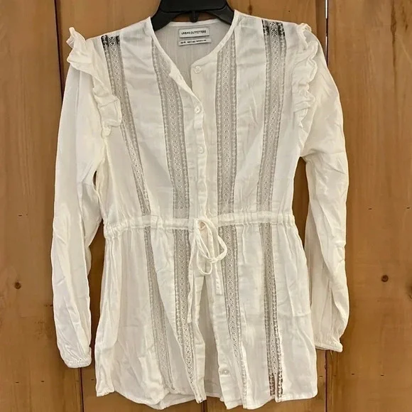 Urban Outfitters Peasant Shirt Size XS - Picture 1 of 5